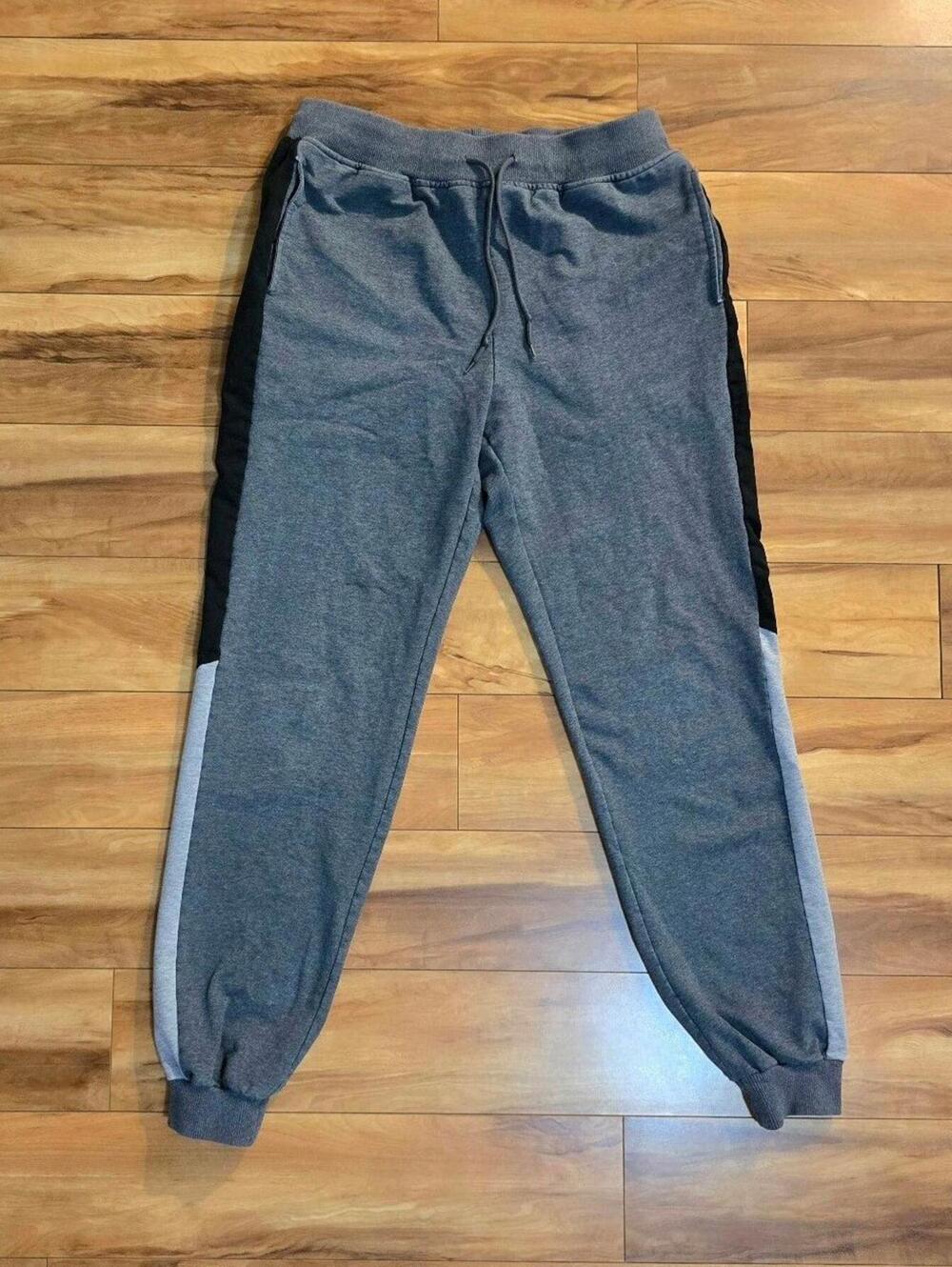 Grey Joggers Sweatpants Men's M